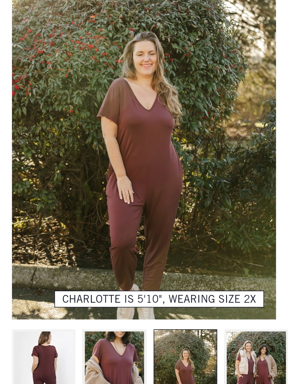 Smash + Tess Sunday Romper in Auburn Brown